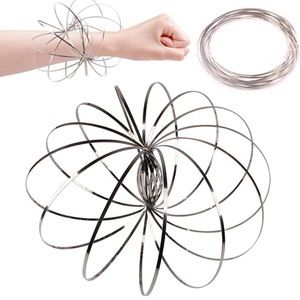 Daxoon Flow Ring Magic Bracelet Stainless Steel Decompression Toys